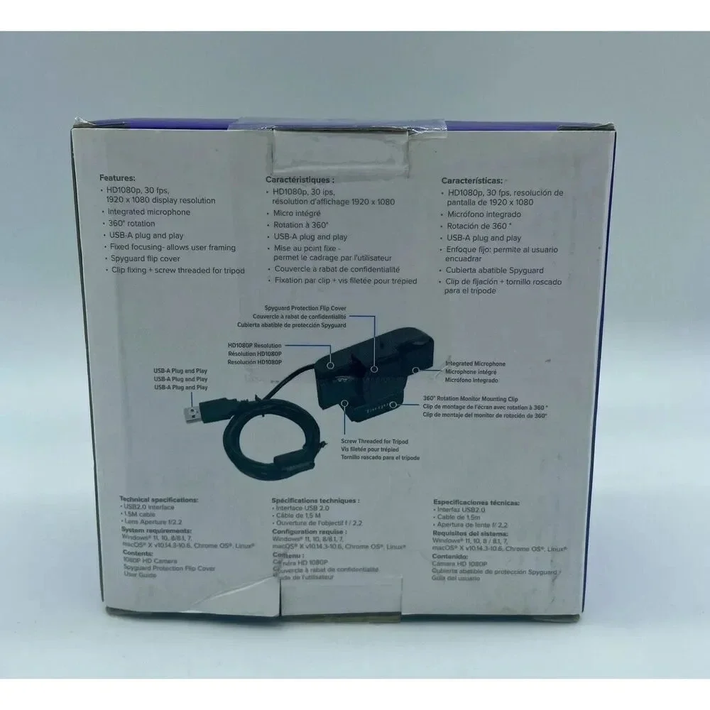 Targus‎ HD Webcam Pro AVC041GL Black